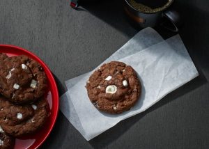 Christmas-Rocky Road Cookie Stuffed with Oreo