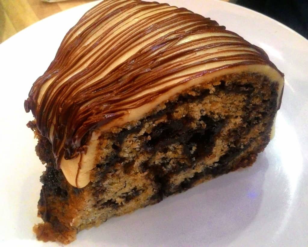 Fudge Nutella Banana Cake