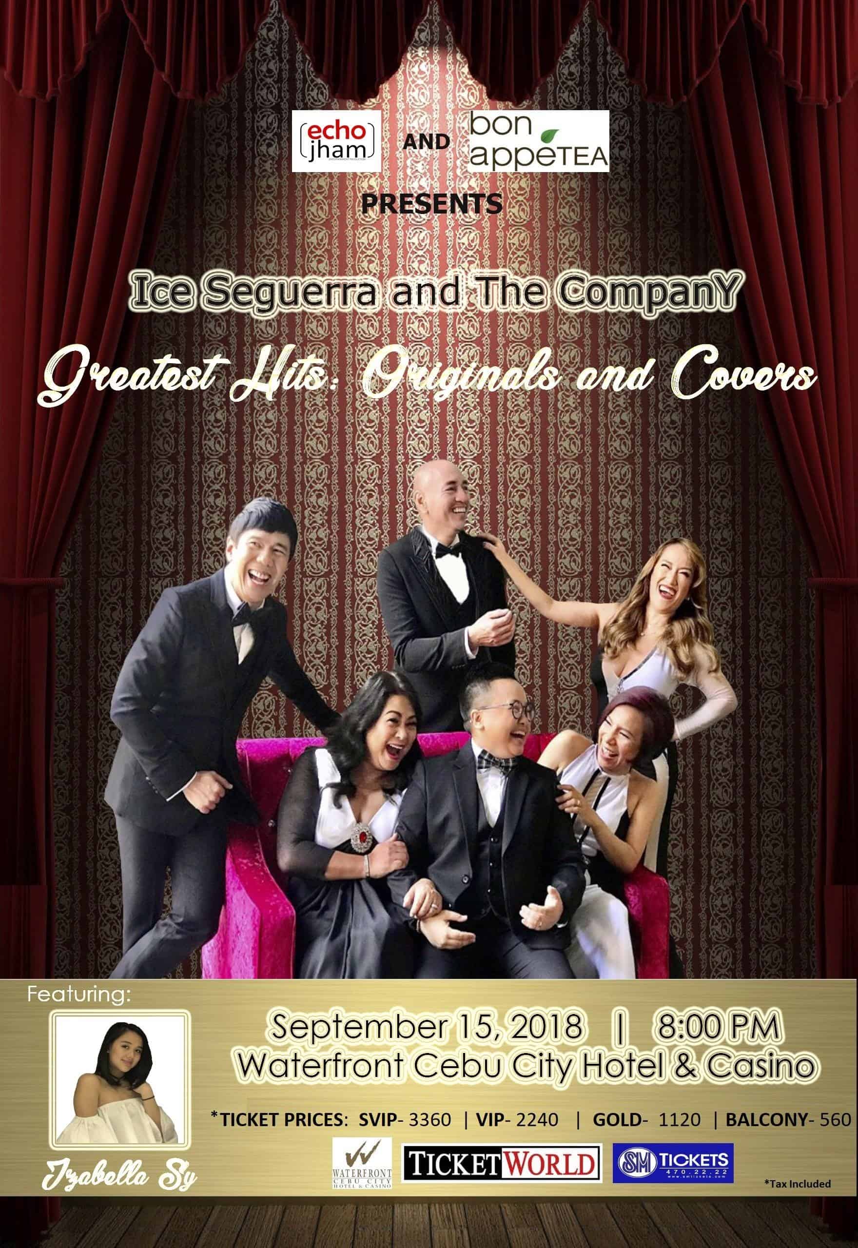 The Company Ice Seguerra Cebu Concert Poster