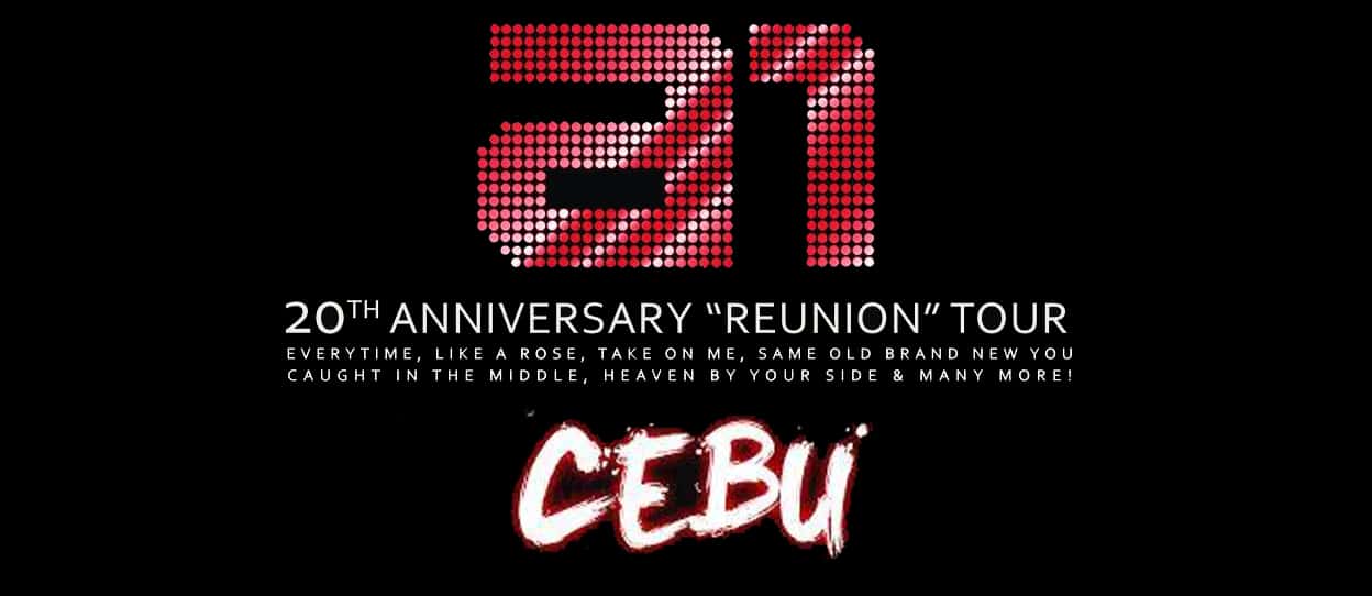 A1 Reunion Concert Tour Cebu