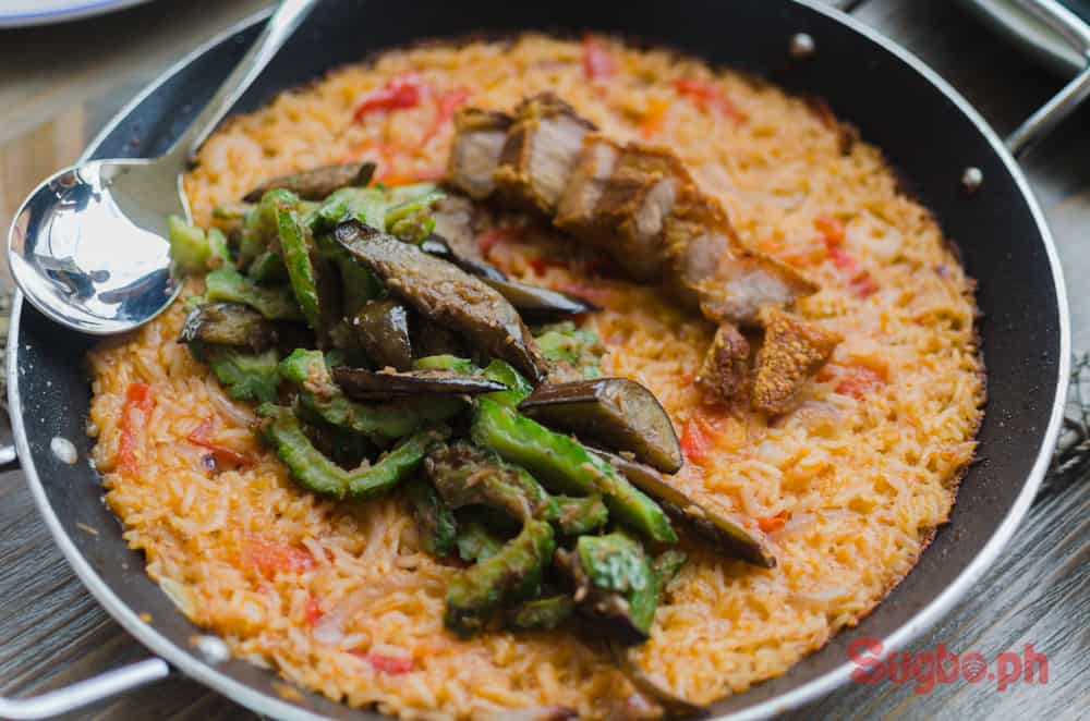 Paella-inspired Pinakbet Rice
