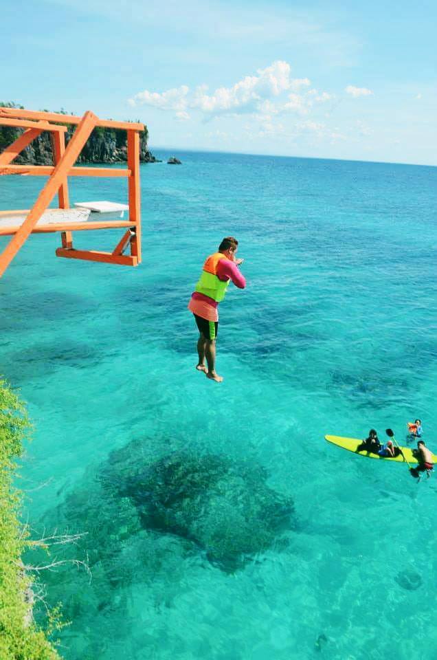 Funtastic Island Cliff Jumping