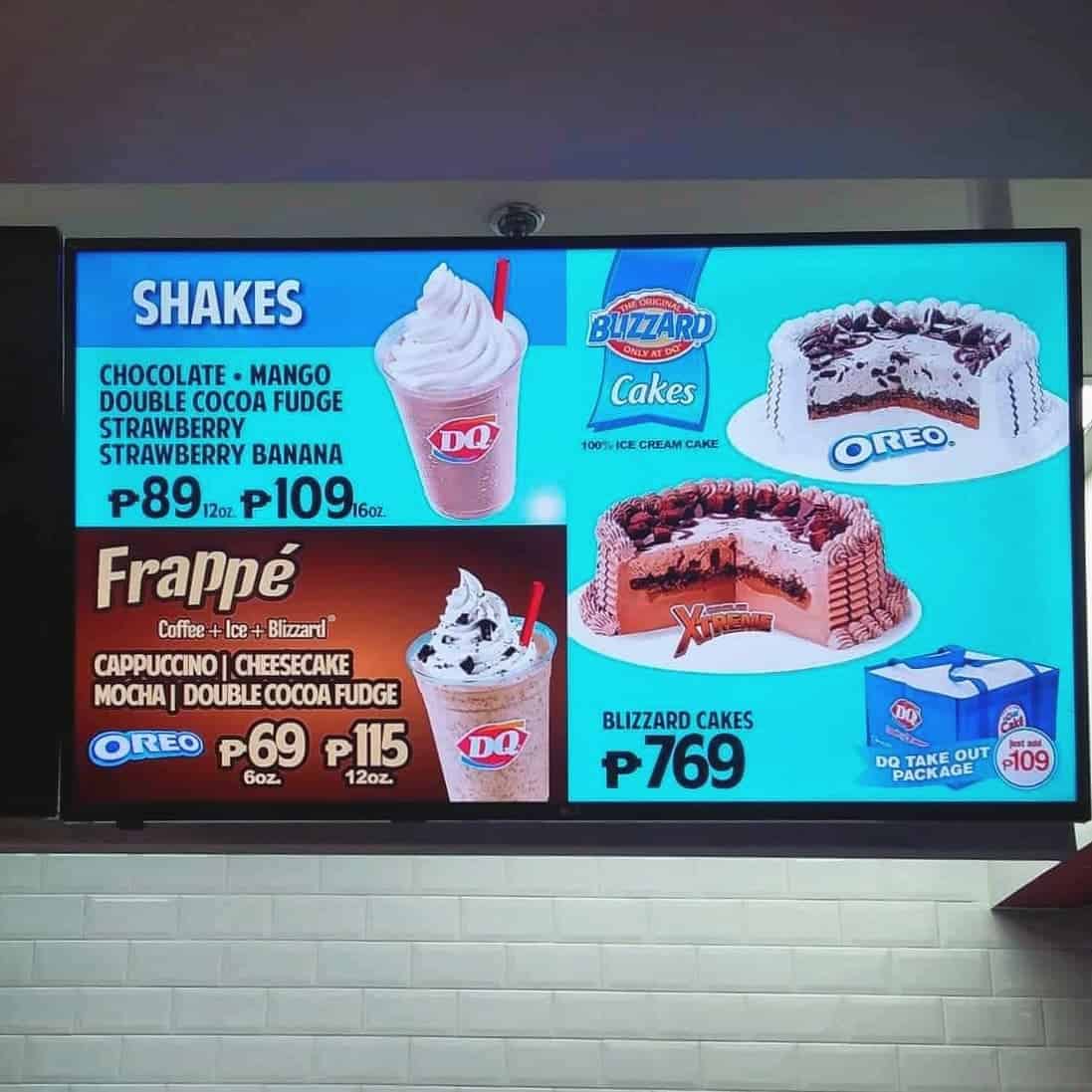 Dq Ice Cream Cake Menu Philippines My Manila Deliciously creepy