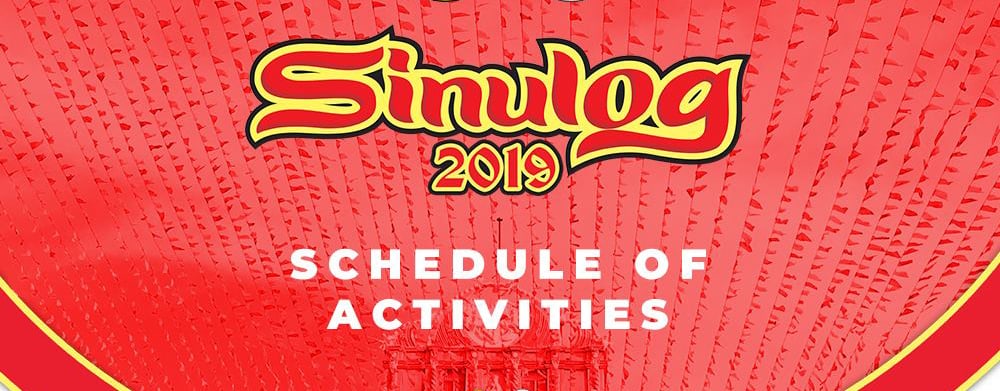 Cebu Sinulog 2019 Activies and Events