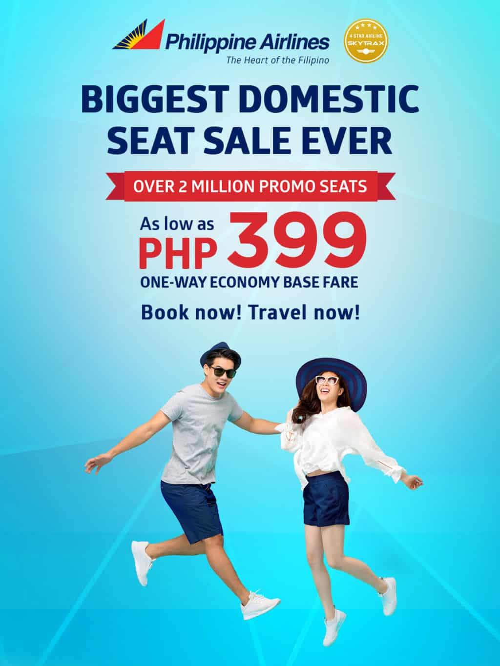 Philippine Airlines holds biggest Domestic Seat Sale yet