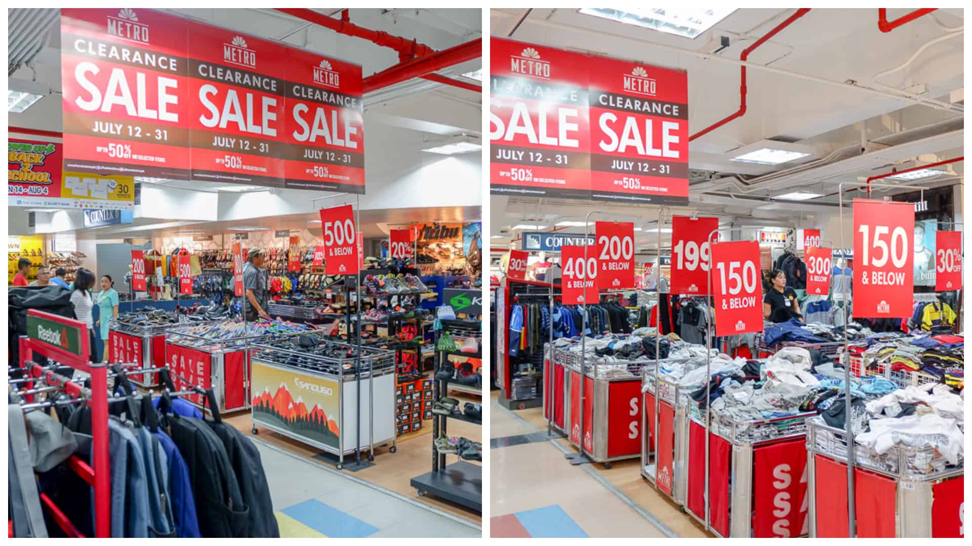 Metro Retail Mid-Year Clearance Sale Cebu