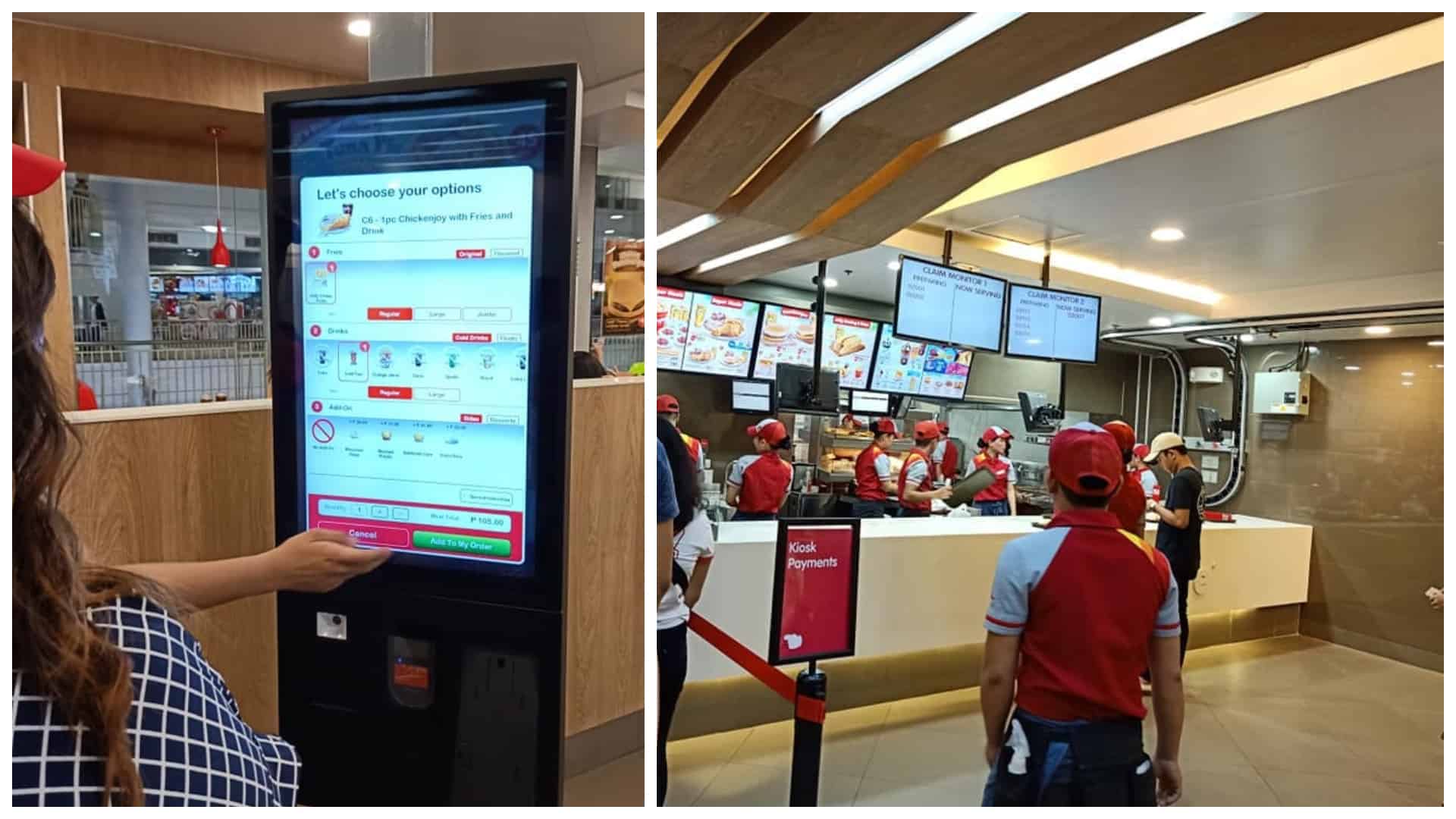 Jollibee Ayala Cebu Self-Ordering Kiosk