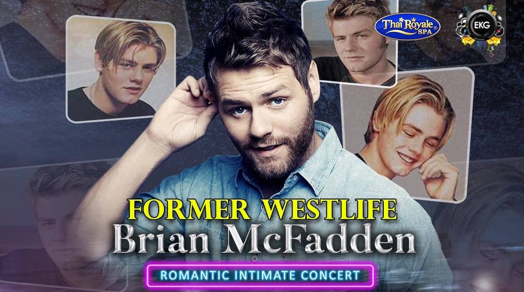 Brian McFadden Westlife Concert