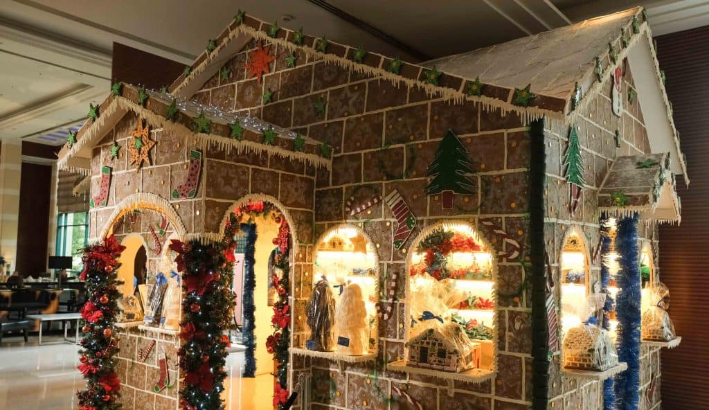 Gingerbread House at the Lobby