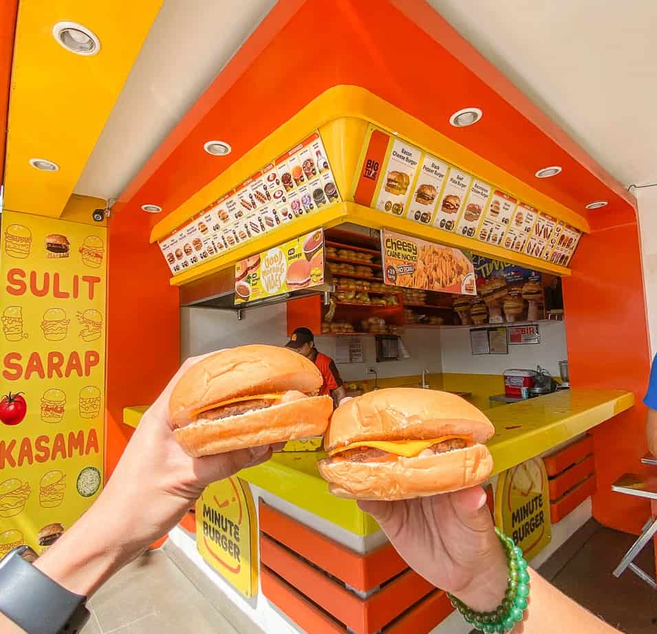 Lami. Limpyo. Barato. Minute Burger's Buy1Take1 Burgers take us into the next level! Sugbo.ph