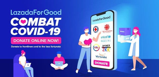 5Lazada Donate Online COVID-19 cebu