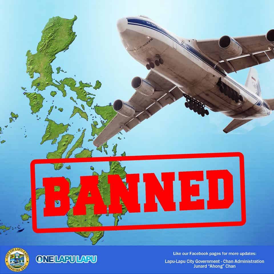 Foreigners banned from entering the Philippines starting on March 22