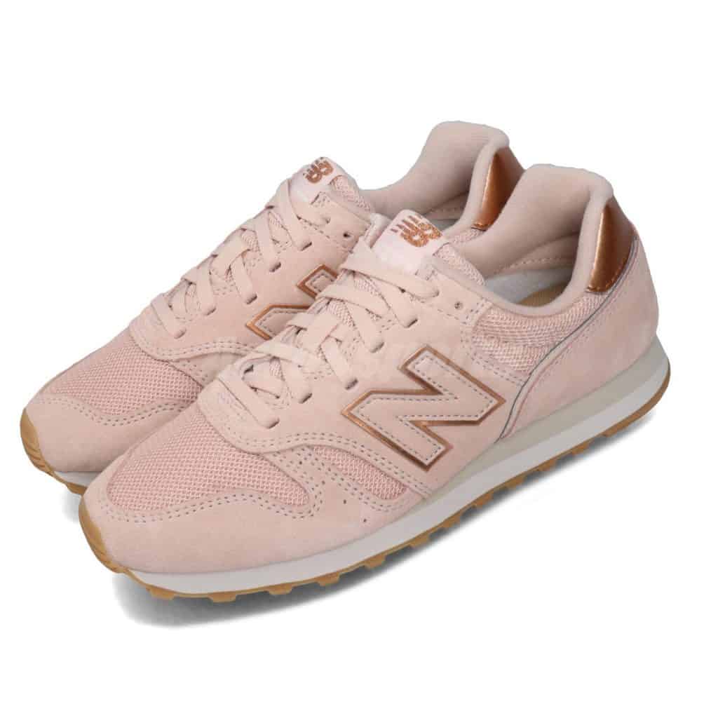 new balance sneakers rose gold