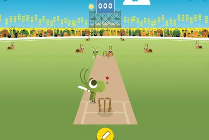 doodle games cricket