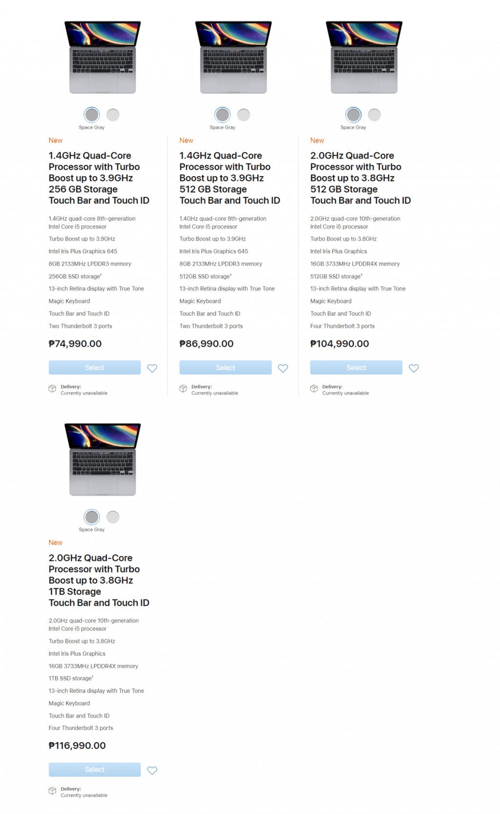 macbook pro with retina display price philippines