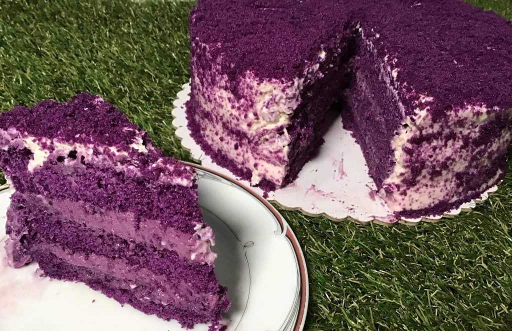 Ooooh that gorgeous ube cake 😍💜... - Cebu Cardinal Bakeshop | Facebook