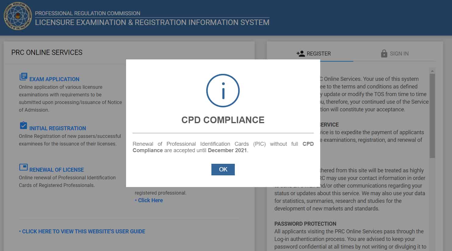 PRC now accepts online license renewal without CPD units