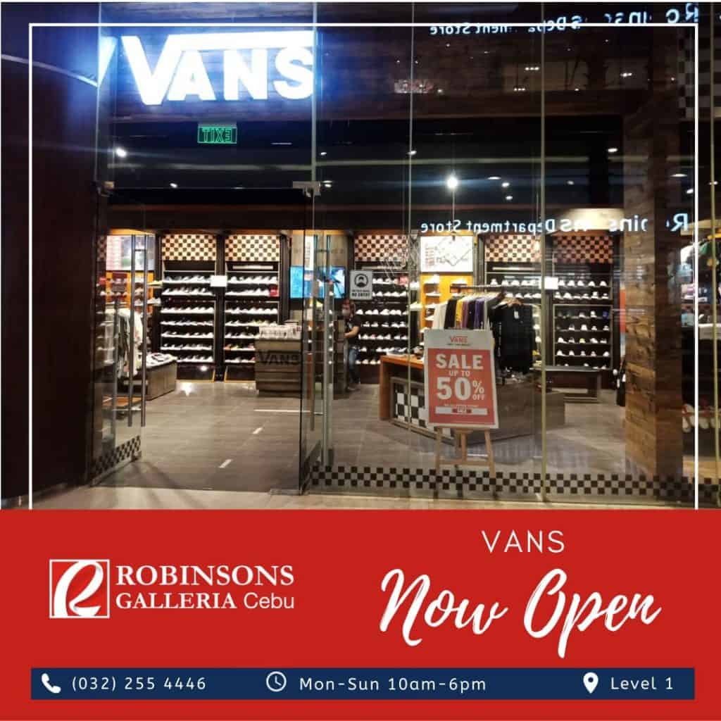 Vans store in Cebu City reopens, offers 