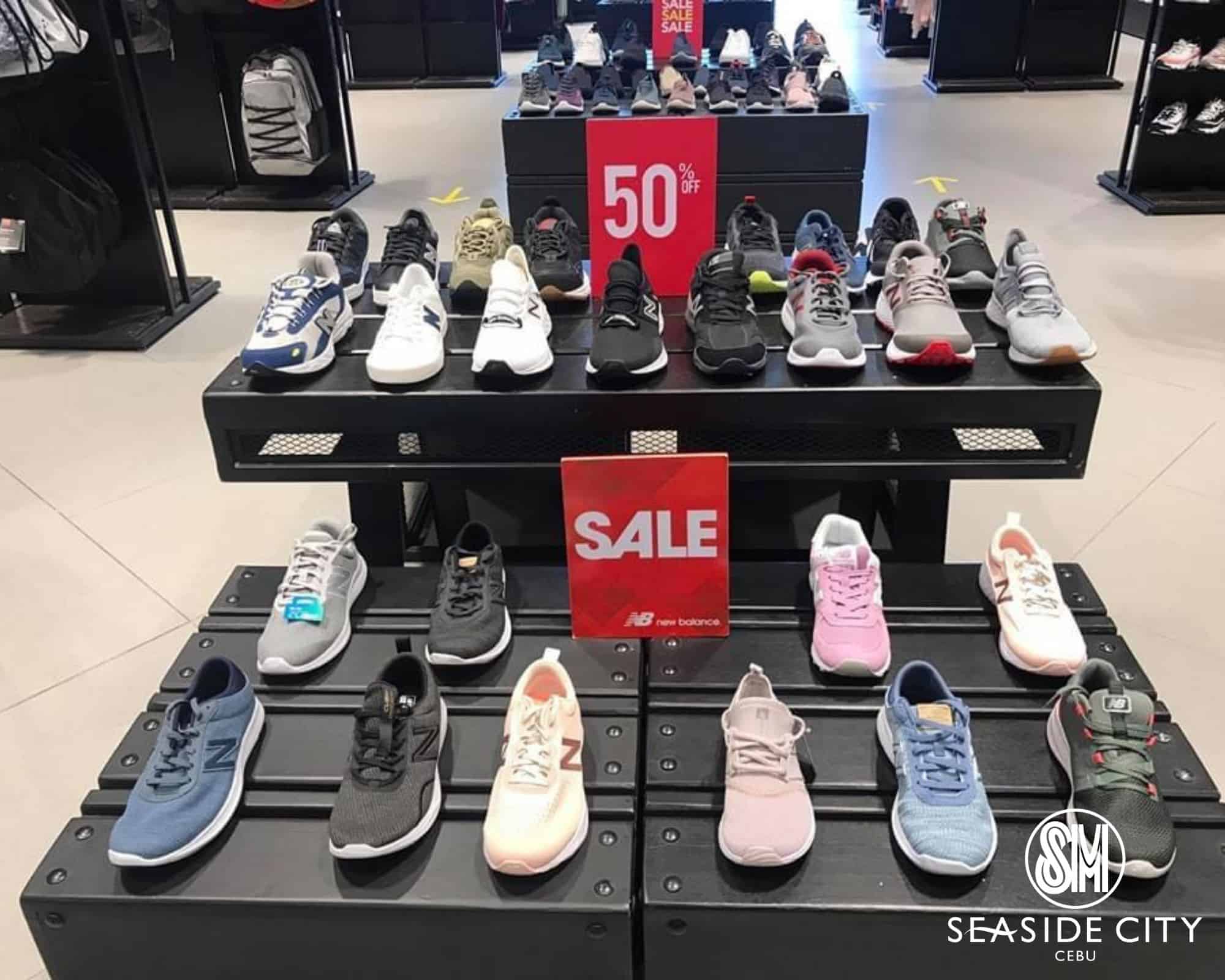 Sports Central in Cebu City offers up to 50% off on shoes, apparels