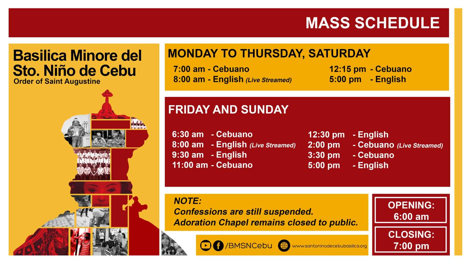 Basilica del Santo Niño reopens; public masses resume