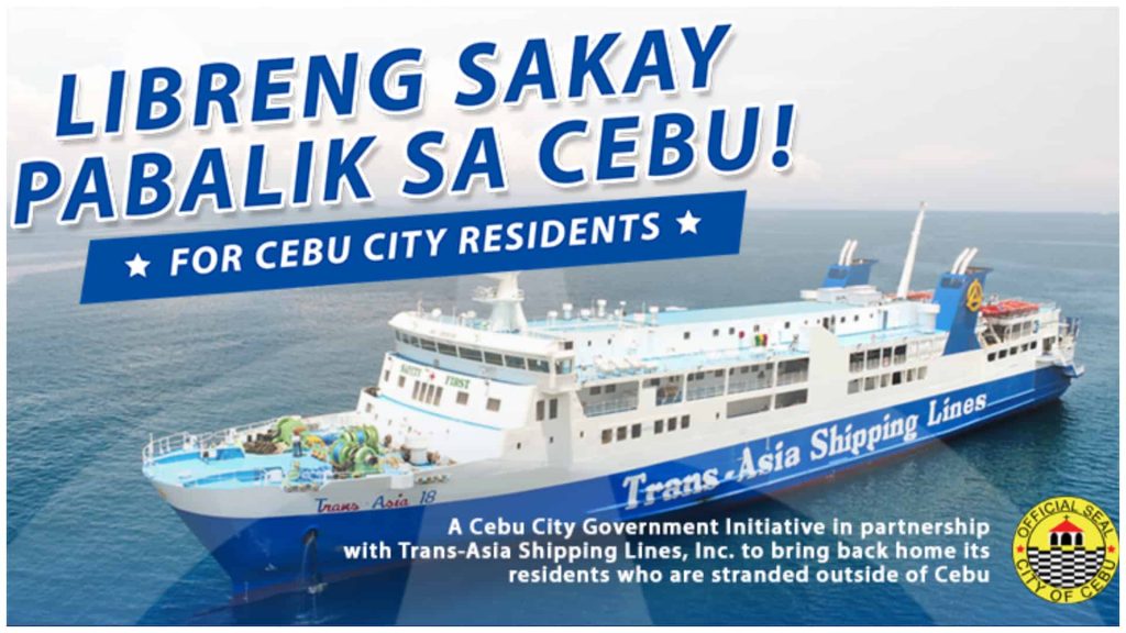 transasia shipping cebu libreng sakay