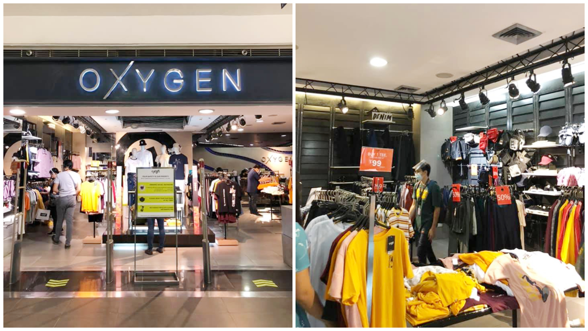 1 Oxygen SM Cebu Sale October
