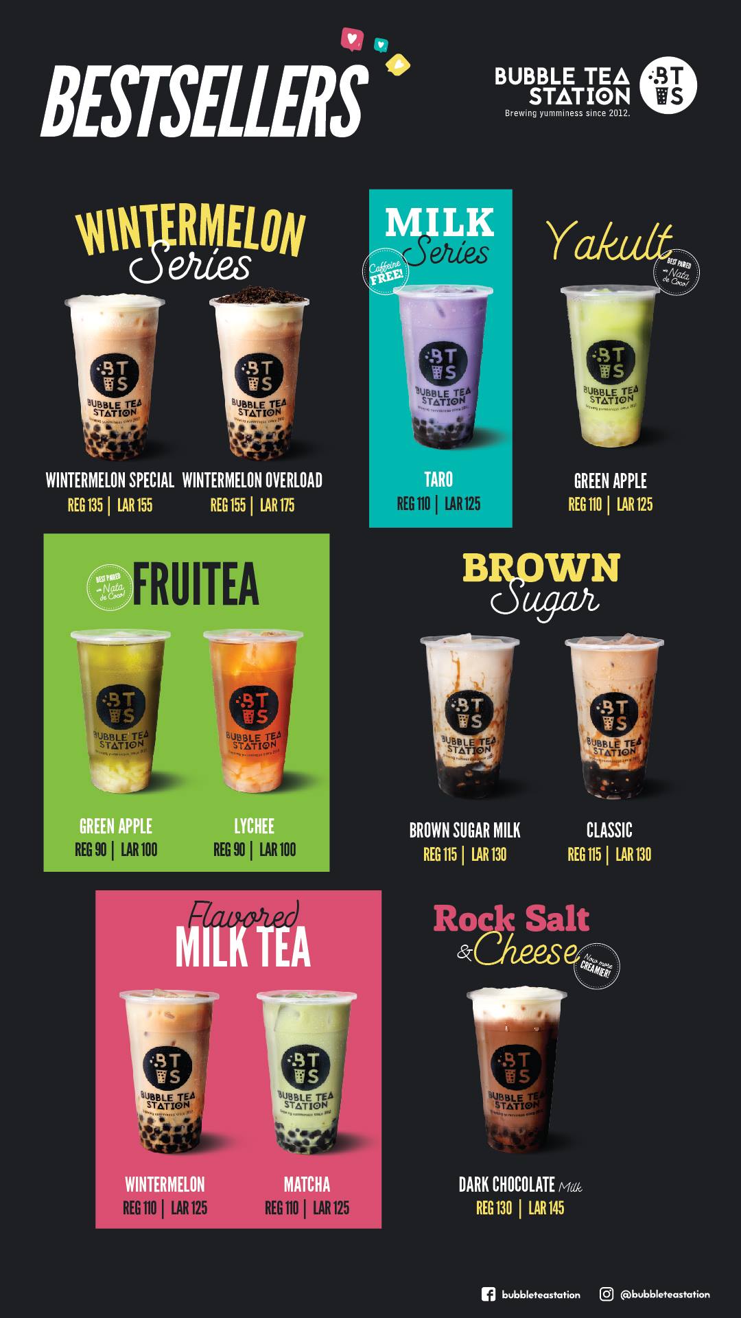 Bubble Tea Menu Minuman Family Mart IMAGESEE