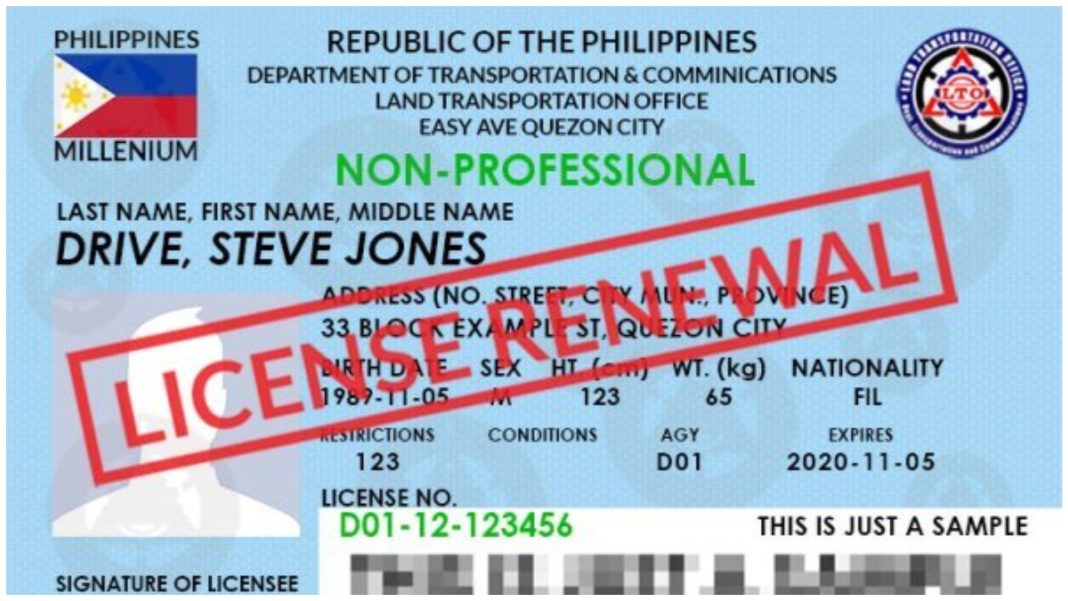How to renew your Driver's License with a 10Year Validity