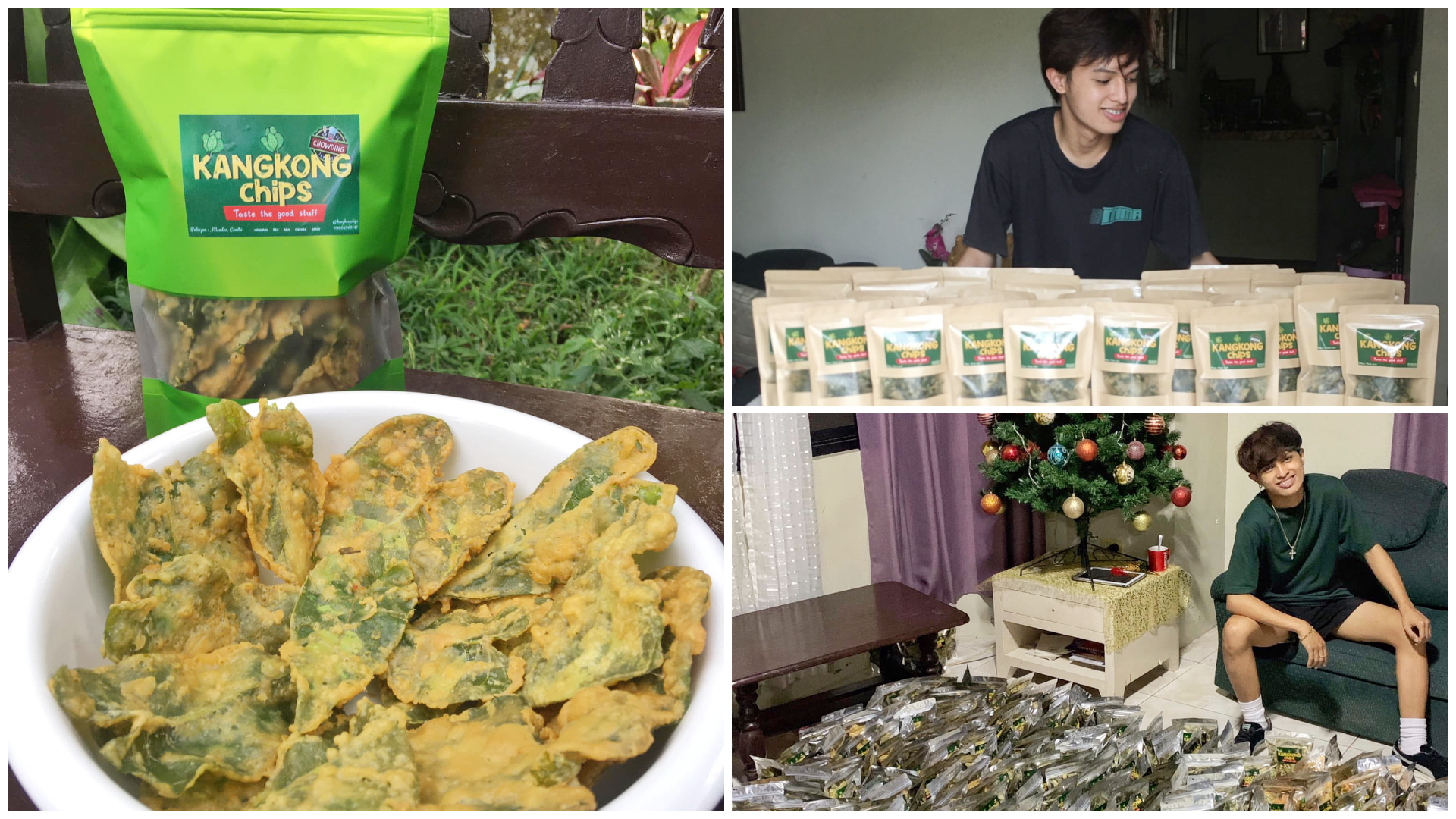 research study about kangkong chips