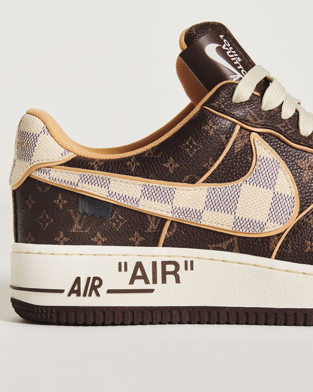 HOT Louis Vuitton Brown Style 1 Air Jordan 1 Sneakers