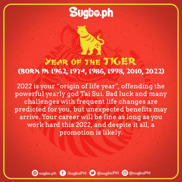 READ: 2022 Chinese New Year Horoscopes. Are you lucky this year?