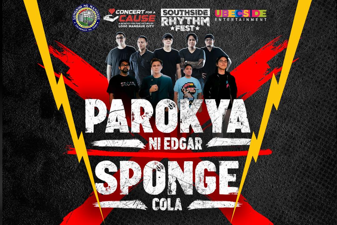 Rock with Parokya ni Edgar, Sponge Cola’s Live Concert in Cebu on May 27