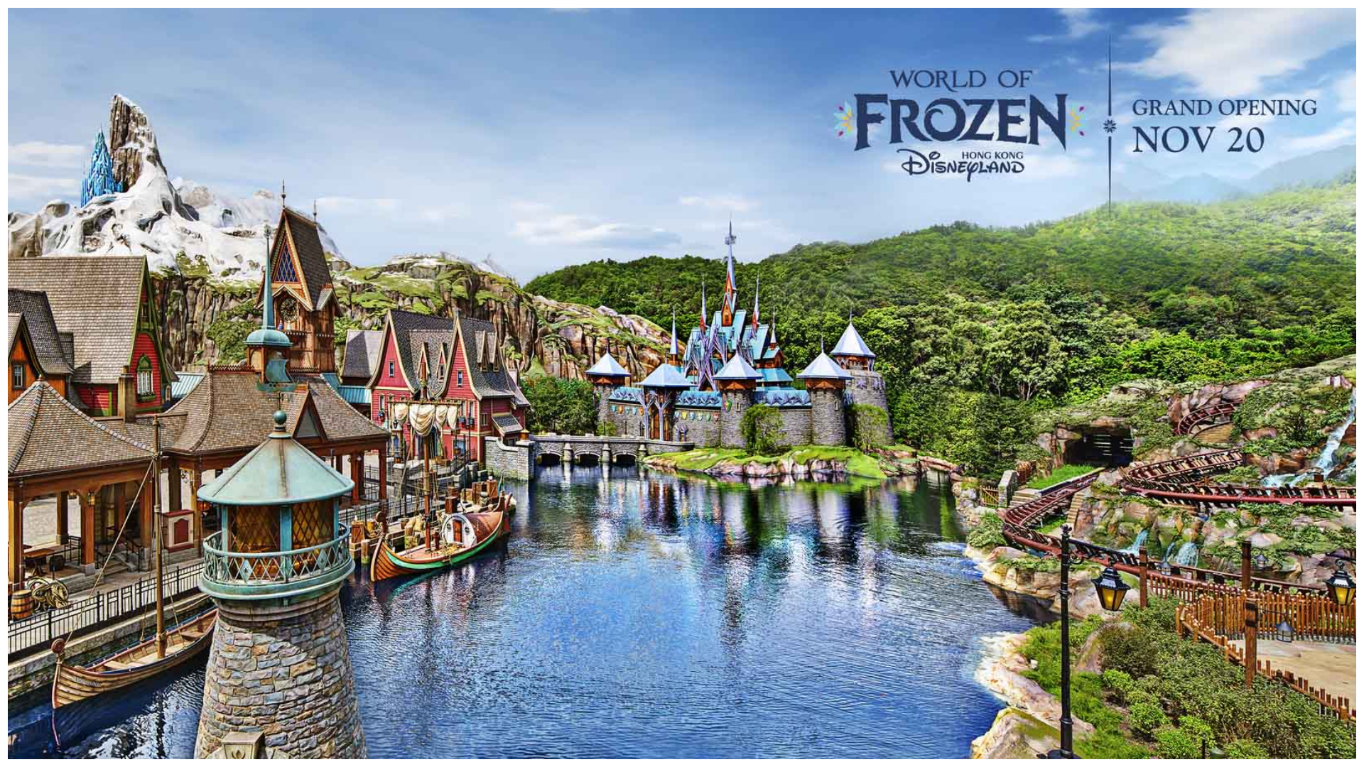 'World of Frozen' to Open on November 20 at Hong Kong Disneyland Resort