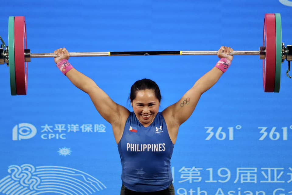 Hidilyn Diaz Loses Gold Crown, Places 4th in Asian Games