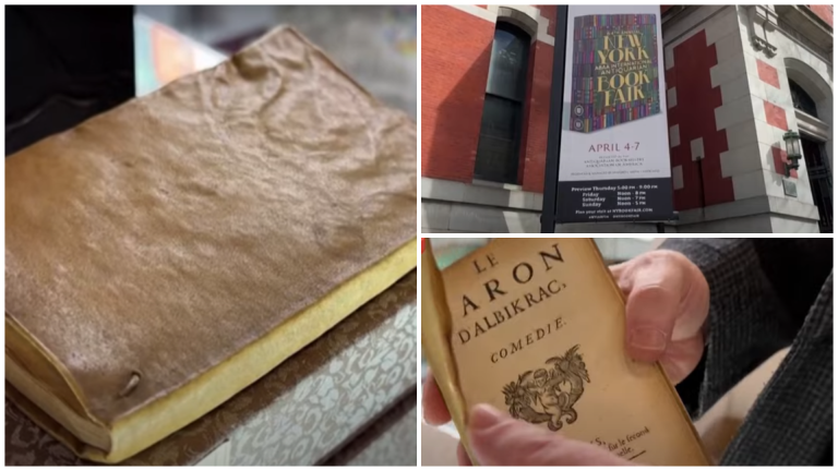 Student Bound A Book With An Actress’s Skin: Now Worth Php2.5M at New York Book Fair!