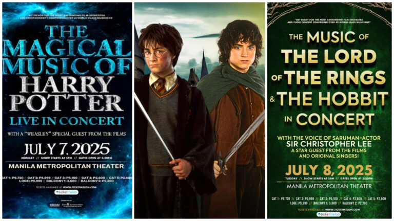 Harry Potter, Lord of the Rings, & The Hobbit Concerts in the Philippines