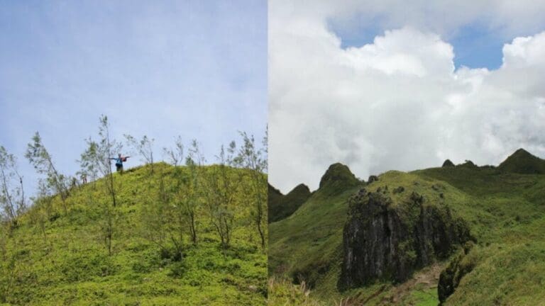 Is Osmeña Peak in Badian or Dalaguete?