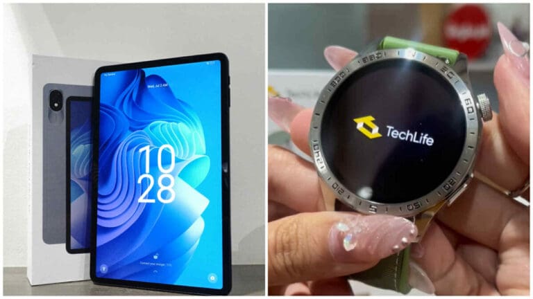 BE SUMMER READY WITH TECHLIFE PAD PLUS 12″ AND SMART WATCH P1