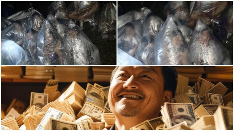 Sleeping in Plastic Bags, While Leaders Sleep in Luxury