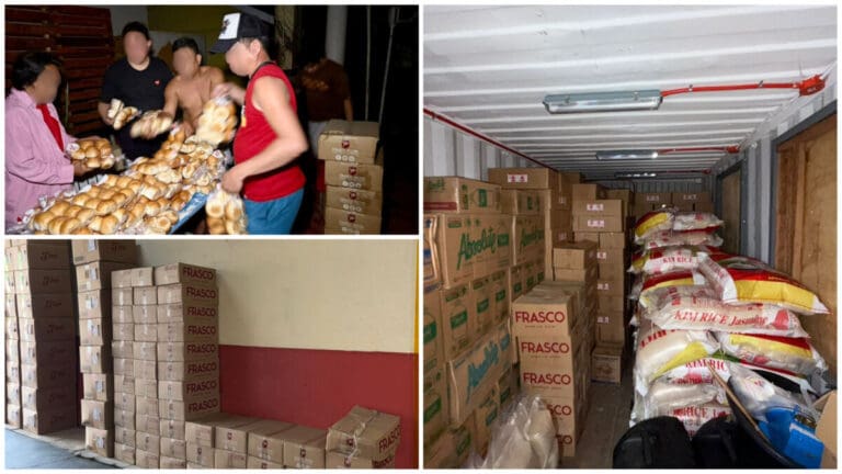 Faces on Relief Goods?